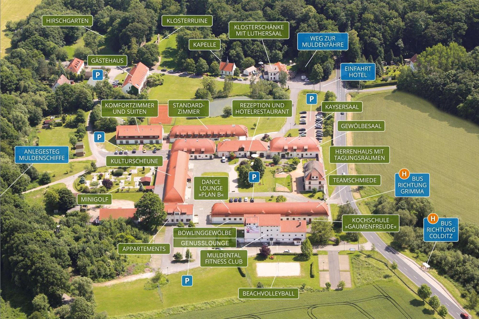 Gaestehaus Kloster Nimbschen Grimma Exteriér fotografie